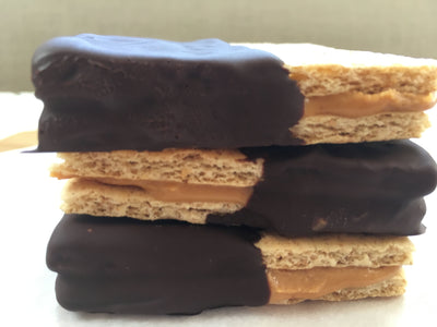 Chocolate Dipped Peanut Butter Crackers