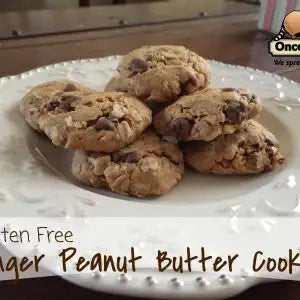 Gluten Free Ginger Peanut Butter Cookies