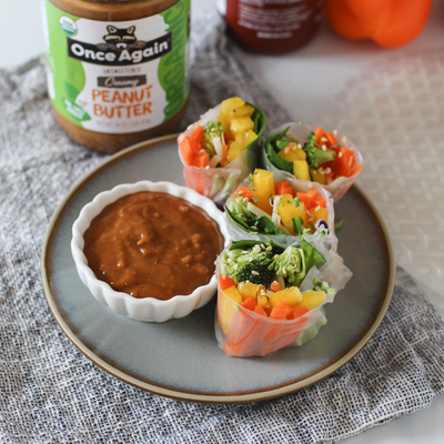 Spicy Peanut Sauce for Spring Rolls