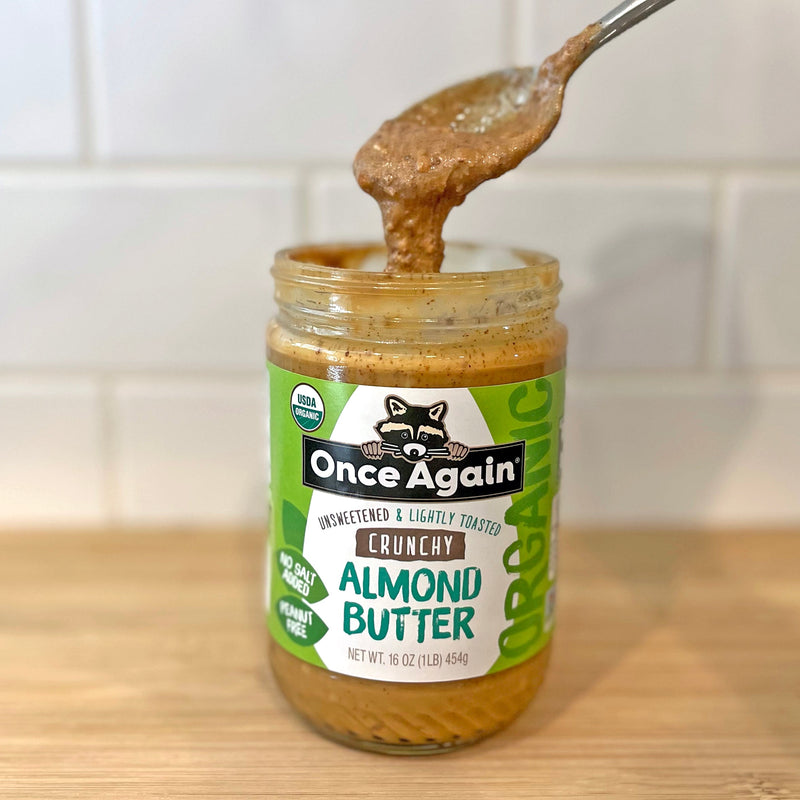 Once Again Almond Butter Crunchy Organic Almond Butter - Lightly Toasted