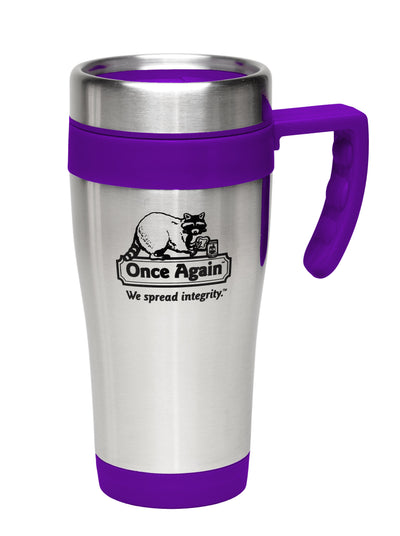 Once Again Merchandise Each Once Again Travel Tumbler Mug, 15oz - Purple