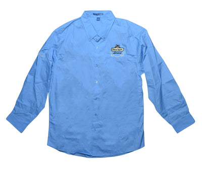 Once Again Merchandise XL Once Again Men's Long Sleeve Button Up - Light Blue
