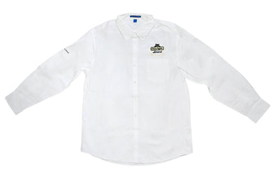 Once Again Merchandise XL Once Again Men's Long Sleeve Button Up - White