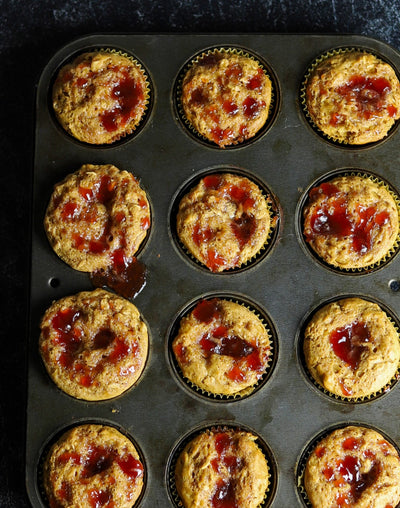 Peanut Butter and Jelly Muffins