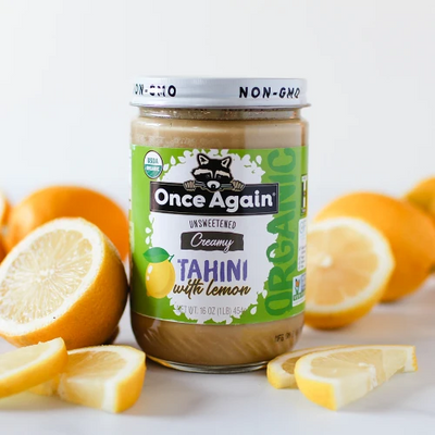 Natural and Organic Tahini - Salt-Free, Gluten-Free