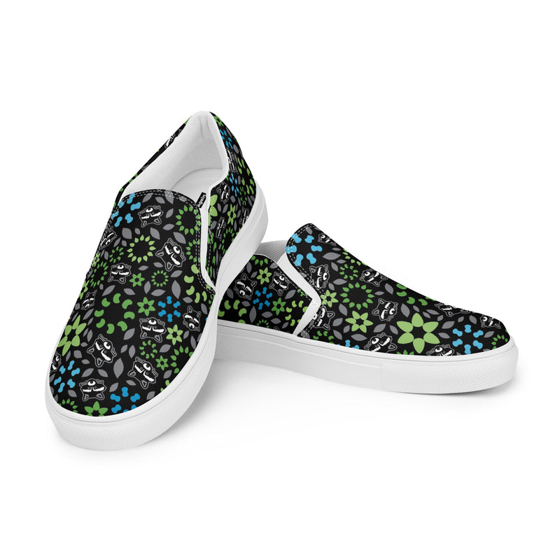 Once Again Merchandise 5 Women’s Slip-on Canvas Shoes - Nutty Symphony