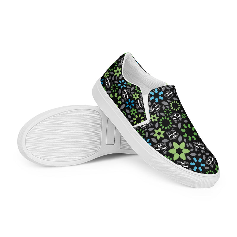 Once Again Merchandise Women’s Slip-on Canvas Shoes - Nutty Symphony