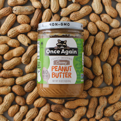 Once Again Peanut Butter Organic Creamy Peanut Butter - No Stir - Lightly Sweetened & Salted - 16 oz