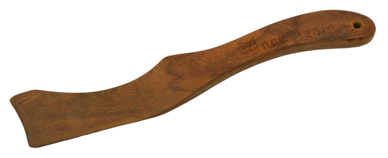 Once Again Merchandise Each Wooden Spatula, 9 Inch - Designed for Large Nut Butter Containers