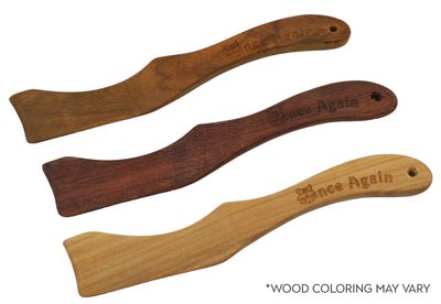 Once Again Merchandise Each Wooden Spatula, 9 Inch - Designed for Large Nut Butter Containers